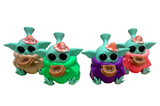 Baby Alien 12cm Glass and Silicone Waterpipe