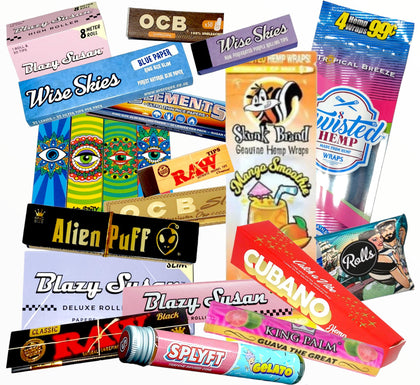 Rolling Papers Blunts Cones Filter Tips UK