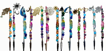 Handmade crystal joint holders roach clips credit debit card clip amethyst rose quartz persian jade lapus lazuli blue howlite garnet green malachite crazy lace agate red jasper south african agate aquamarine sodalite bosma unakite