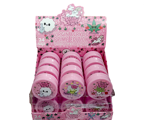 Baked Bunny 3-Part Plastic Mini Grinder - Assorted