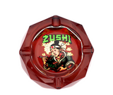 Best Buds Crystal Ashtray with Giftbox Zushi