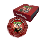 Best Buds Crystal Ashtray with Giftbox Zushi
