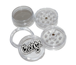 Chongz 50mm 5 Part Plastic Grinder clear.