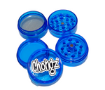 Chongz 50mm 5 Part Plastic Grinder blue.