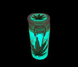 Chongz Assorted Design Gitd Medium Glass jar #1.