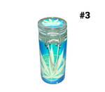 Chongz Assorted Design Gitd Medium Glass jar #3