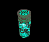 Chongz Assorted Design Gitd Medium Glass jar #4.