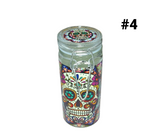 Chongz Assorted Design Gitd Medium Glass jar #4