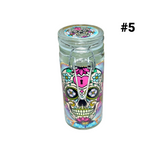 Chongz Assorted Design Gitd Medium Glass jar #5