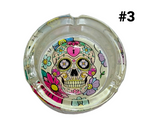 Chongz Glow in Dark Round Glass Ashtray #3