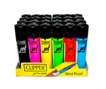 Clipper Refillable Electronic Jet Coloured Lighters