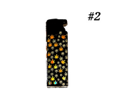 Flamejack Windproof Lighters Multi Leaf Design #2