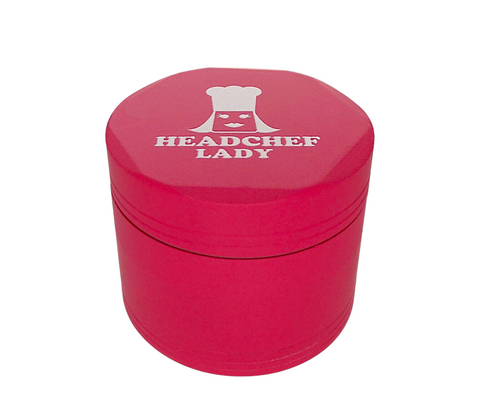 Headchef HEXCELLENCE Lady Silk Touch 55mm 4 Part Grinder - Blossom Pink