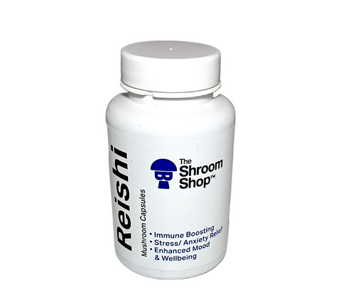 The Shroom Shop Reishi Mushroom 45000mg Capsules - 90 Caps