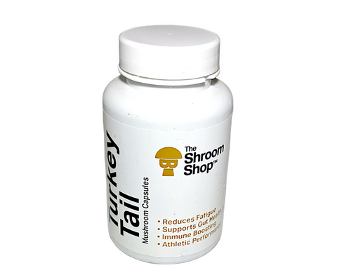 The Shroom Shop Turkey Tail Mushroom 45000mg Capsules - 90 Caps
