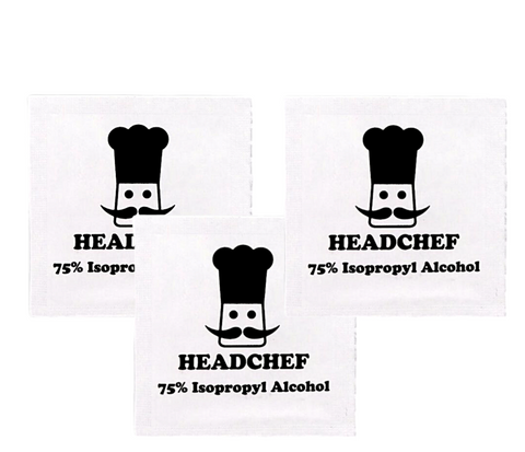 Headchef Alcohol Cleaning Wipes