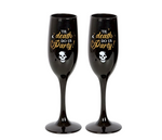 Till Death Do Us Party Champagne Flute Set