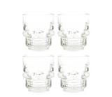 Set Of 4 Skull Shot Glasses Set