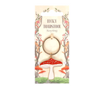 Lucky Toadstool Keyring