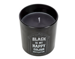 Black Is My Happy Colour Opium Scented Candle