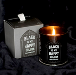 Black Is My Happy Colour Opium Scented Candle