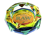 RAW Rainbow Glass Ashtray