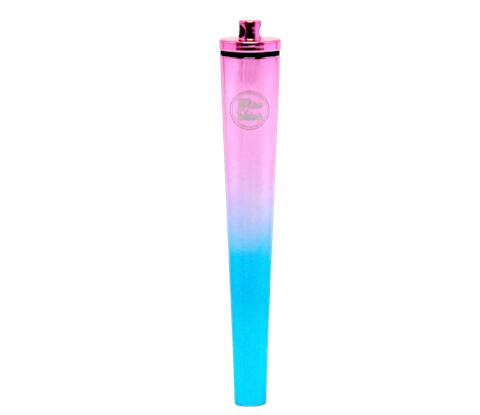 Wise Skies Gradient Metal Cone Holder - Pink and Blue