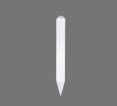 Large Round Point Selenite Wand