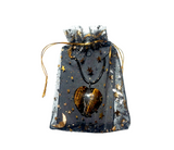 Heart Shaped Crystal Necklace tigers eye2