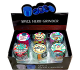 Full Print 50mm Fruity 4pt Grinders