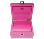 Wise Skies Mini Pink Rolling Box