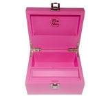 Wise Skies Mini Pink Rolling Box