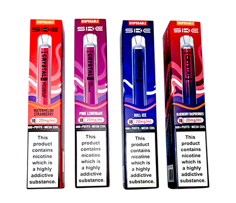20mg SKE Crystal Bar 600 Disposable Vape Device 600 Puffs
