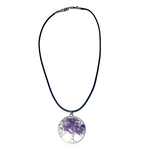 Tree Of Life Crystal Necklace amethyst