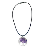 Tree Of Life Crystal Necklace amethyst