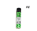 Clipper Electronic Jet Lighters - Weed Signs4