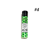 Clipper Electronic Jet Lighters - Weed Signs4