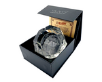 Raw Big Crystal Glass Ashtray