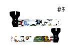 D&K Rick & Morty Design Glass Pipe - Assorted #3
