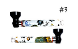 D&K Rick & Morty Design Glass Pipe - Assorted #3