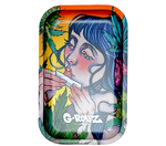 G-Rollz Metal Rolling Tray - Moth Lick