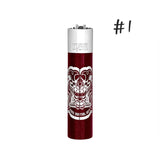Clipper Metal Flint Lighter "Samurai" With Tin #1