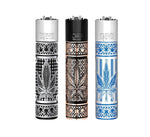 Clipper Metal Flint Lighter "Good Grass" With Tin