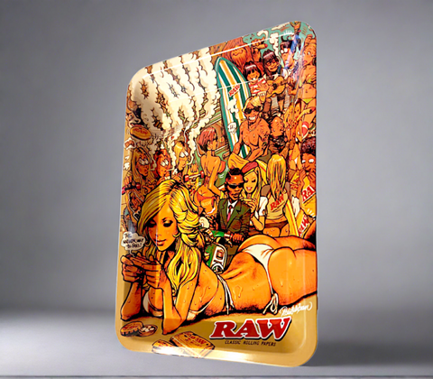 RAW x RJB Summer Metal Rolling Tray Small