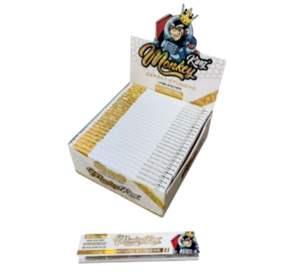 Monkey King -King Size Slim Paper -Unbleached