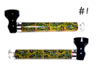 D&K Rick & Morty Design Glass Pipe - Assorted #1