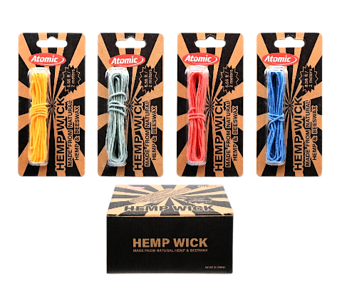 Atomic Wick 2m Assorted Colours