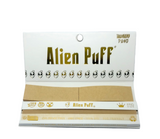 Alien Puff White & Gold King Size Unbleached Brown Rolling Papers

