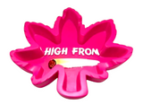 Wise Skies "High From" Leaf Ashtray - Pink