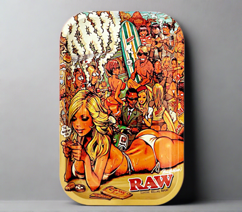 RAW x RJB Summer Metal Rolling Tray Medium